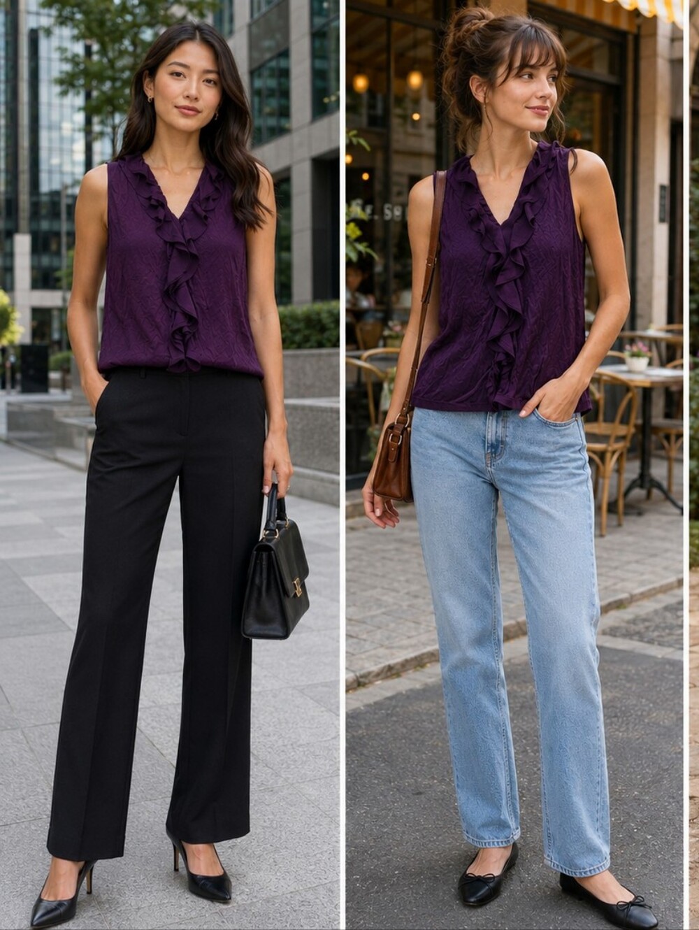 NWT H&M PURPLE TOP 💜
